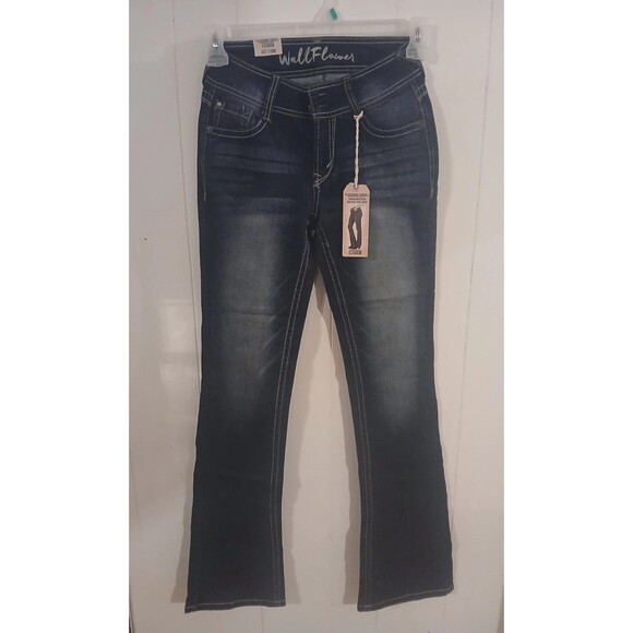 WallFlower Jeans Denim - Wallflower Size 1 Long Luscious Curvy Fit Bootcut Insta Stretch New With Tags